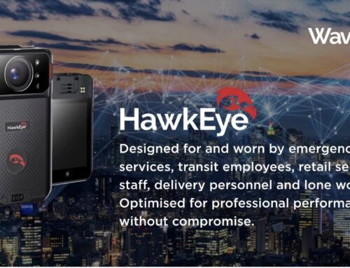 Introducing HawkEye. Integrated with Body Worn Camera , Push to Talk and LTE Live Streaming in One